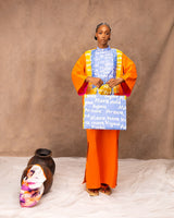 Damola Color Block Kaftan