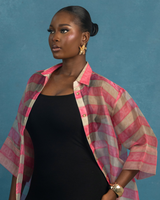 IMAGO DEI ORGANZA SHIRT